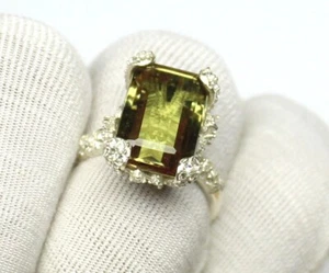 Genuine Color Change Russian Zultanite 925 Silver Ring, Alexandrite Ring on ebay - Picture 1 of 13