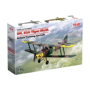 ICM 32035 Modellflugzeug Bausatz 1:32 de Havilland DH82A Tiger Moth British Training - Bild 1 von 15