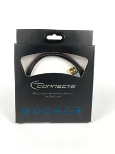 Emotiva E Connects BasX MUSB Slim USB Cable Audio Accessory 1 Meter New - Picture 1 of 5