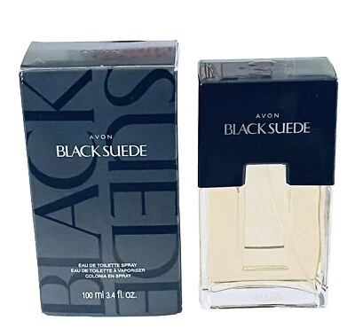 Eau De Toilette de gamuza negra de Avon eau de toilette eau de toilette spray para hombre 3,4 oz NUEVO Foto 1 de 4