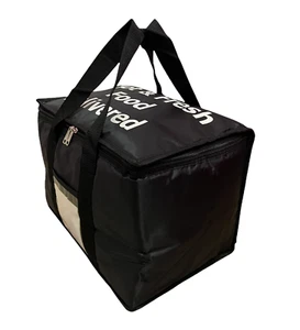 Bolsa para llevar de alta resistencia 35x25x25 cm kebab indio chino pescado papas fritas - Imagen 1 de 11