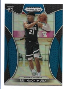 Rui Hachimura 2019-20 Panini Prizm Draft Picks Blue Prizm Rookie #73 Gonzaga - Imagen 1 de 2