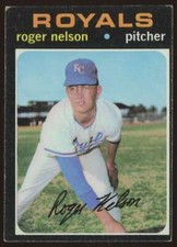 1971 Topps Roger Nelson #581 Kansas City Royals