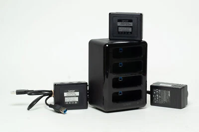Exc Lexar Prof Workflow HR1 Hub USB 3.0 with CFR1 & UR2 Card Reader CF microSD - Image 1 of 4