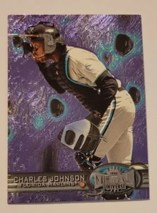 Charles Johnson 1997 Metal Universe #175 Florida Marlins - Picture 1 of 2