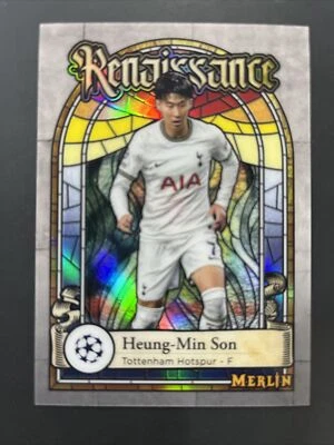 2022-23 Topps Merlin HEUNG-MIN SON  Renaissance Case Hit 👀🇰🇷🏟️⚽️🔥 - Image 1 of 2