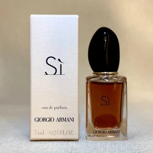 Giorgio Armani Si Eau de Parfum EDP MINI Splash Dabber .24oz, 7ml New in Box - Picture 1 of 1
