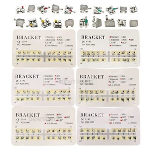 Paquete de 10 ganchos de metal de ortodoncia dental mini estándar Roth MBT 018 022 345 - Imagen 1 de 23