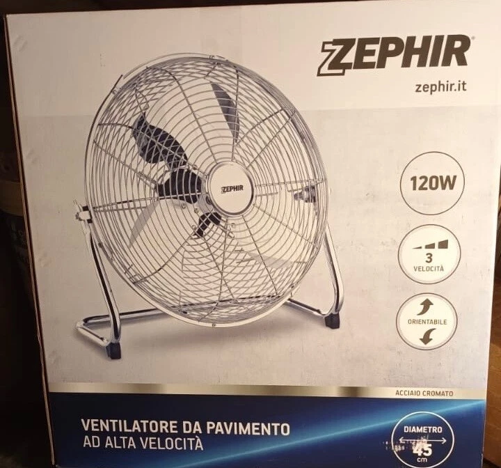 ventilatore pavimento zephir 120w  - Immagine 1 di 1