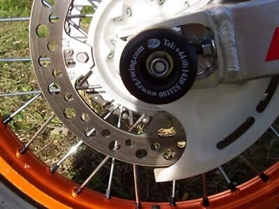 R&G PROTEZIONE FORCELLONE PER HONDA CRX 250 2004 COPPIA NERO SP0004BK - Immagine 1 di 3