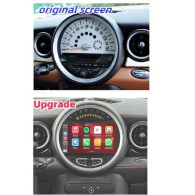Android Stereo Touch screen For BMW Mini Cooper R56 R57 R58 R59 R60 Upgrade 256G - Image 1 of 4