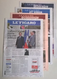 LE FIGARO N°21 358 du 04/04/2013 -Affaire Cahuzac /MORT DE FRED papa de Philémon - Picture 1 of 12