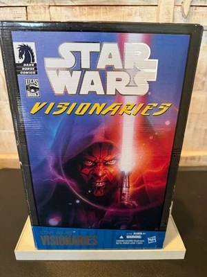 2010 Star War Visionaries Cyborg Darth Maul Owen Lars Figura Paquete de cómics NUEVO/SELLADO Foto 1 de 4