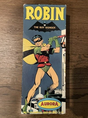 Aurora Robin the Boy Wonder 1966 kit modelo sellado de fábrica 488-98 Foto 1 de 4