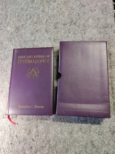 DUNCAN'S RITUAL OF FREEMASONRY - SLEEVED FINE COPY - 2007 Sweetwater Press HC - Bild 1 von 15