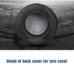 4Pcs Wheel Tire Covers 30"-32" Tire Protector Cover Set for Trailer Car Truck RV - Picture 1 of 11