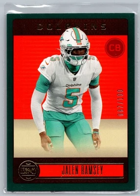 2023 Panini Legacy - Jalen Ramsey #62 Green /100 Color Match - Image 1 of 2