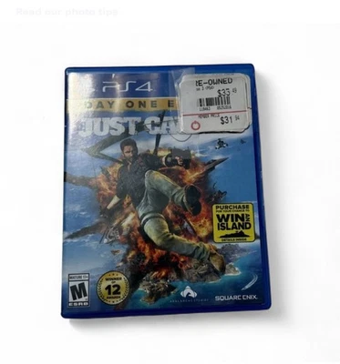 Just Cause 3 - Edición Día Uno (Sony PlayStation 4, 2015) FUNDA COMPLETA ENVÍO RÁPIDO Foto 1 de 4