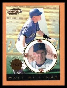 Pacific Invincible 1999 Opening Day Issue 40/69 Matt Williams #10 NM-MT - Picture 1 of 1