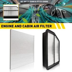 Engine&Cabin Air Filter Fits 12-17 Hyundai Elantra 14-18 Kia Forte 28113-2S000 - Picture 1 of 12