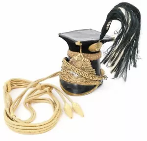 LIGHT BRIGADE BRITISH VICTORIAN 1910 British 9th Royal Lancers Tschapka Helmet - Picture 1 of 12
