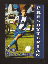 Presbyterian Blue Hose--2000 Soccer Pocket Schedule