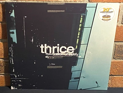 THRICE - The Illusion Of Safety, Ltd 20th Anni YELLOW SPLATTER VINYL LP Sealed! - Image 1 of 4