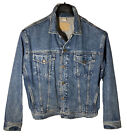 Vintage 90’s GAP Mens Size M Denim Western Trucker Jacket-Zip Up & Button-EUC