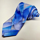 Jerry Garcia krawat męski designerski kolekcja 100% jedwabny krawat długi niebieski 3,5x62