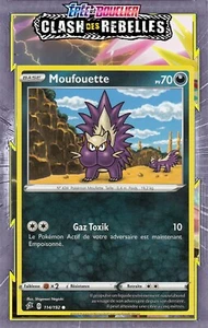 Moufouette - EB02:Clash des Rebelles - 114/192 -Carte Pokemon Neuve Française - Picture 1 of 1