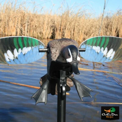 MOJO ELITE SERIES BLUE WING TEAL SPINNING WING DUCK DECOY REMOTE READY 3P - Image 1 of 4