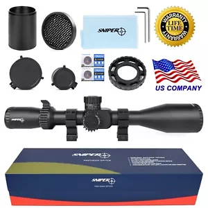 Sniper 5-27x50 FFP Rifle Scope 30mm Tube Side Parallax Adjustment for .308/ .338 - Picture 1 of 11