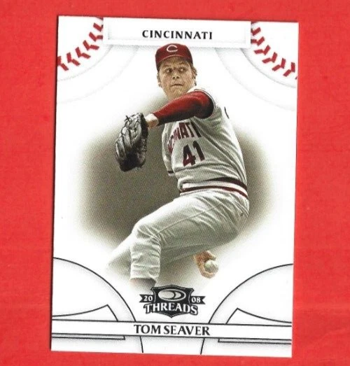 2008 Donruss Threads  #19 Tom Seaver Cincinnati Reds - Image 1 of 1