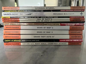 Video Game Strategy Guides Prima (pick and choose!) Playstation, Xbox, Nintendo - Picture 1 of 27