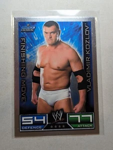 2008 Topps WWE Slam Attax - Vladimir Kozlov - Finishing Move - FOIL - LP - Foto 1 di 1
