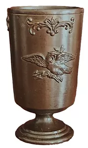 VASO FUORIUSCITA, Eagle, FGW, F Gerbing Witwe, (WS&S Schiller), marrone, c1855, 4,5"t - Foto 1 di 10