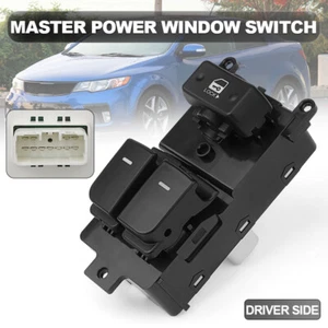 Interruptor de ventana eléctrica del conductor maestro izquierdo para Kia Forte Koup cupé 2 puertas 2010-2013 - Imagen 1 de 9