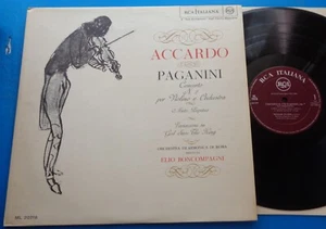 Salvatore Accardo PAGANINI Violinkonzert Nr. 2 - italienische Cinch ML 20216 - Bild 1 von 2