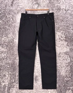 Western Rise Evolution Pants 34 x 30 Mens Black 5 Pocket - Picture 1 of 8