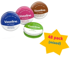 BUNDLE - Vaseline Lip Therapy 20g unisex, Mix - 48 pack (12 each) - Picture 1 of 1