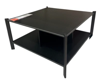 Brand New IKEA JATTESTA Coffee Table Black  80x80 cm (31 ½x31 ½ ") 805.219.11 - Image 1 of 4