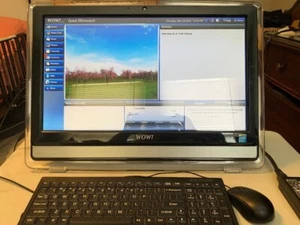 WOW! 22" Touch Screen Computer Monitor For Seniors w/ Keyboard & Mouse USED - Picture 1 of 14