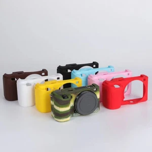 Rubber Silicon Body Case Protector Cover Skin For Sony ZV-E10 ZVE10 Camera - Picture 1 of 28