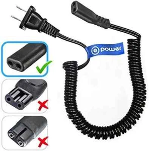 Charging Cord Power Lead Electric Shavers Razors Cable Universal Cord Coiled - Picture 1 of 2