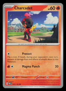 Charcadet SV04: Paradox Rift #025/182 Common Pokemon Card - Picture 1 of 2