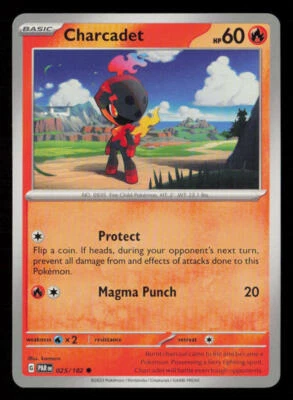 Charcadet SV04: Paradox Rift #025/182 Common Pokemon Card - Image 1 of 2