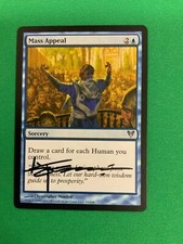 MTG Magic Mass Appeal Signed Artist Proof X1 Avacyn Restored Moeller