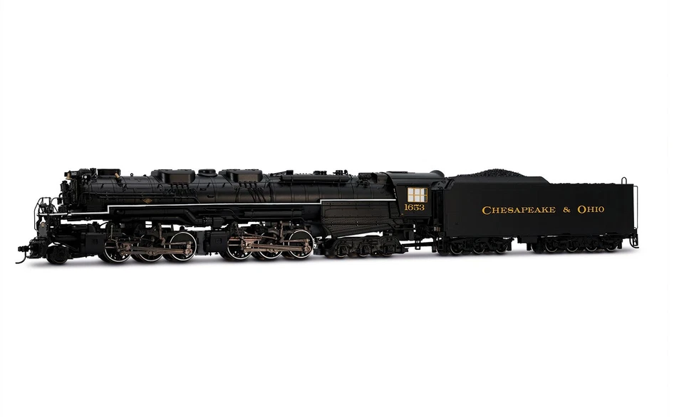 Rivarossi Cheseapeake & Ohio Articulated Steam Locomotive #1653 HO HR2952