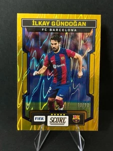 2023-24 Panini Score FIFA Ilkay Gundogan /10 FC Barcelona #91 Gold. - Imagen 1 de 4