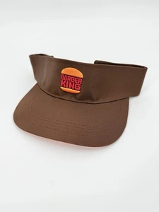 NUOVO Burger King Crew Visiera Regolabile Snapback Dipendente Uniforme Tappo Fast Food - Foto 1 di 5